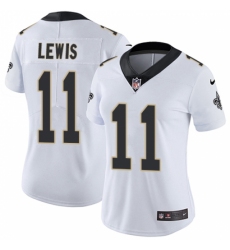 Women's Nike New Orleans Saints #11 Tommylee Lewis White Vapor Untouchable Elite Player NFL Jersey
