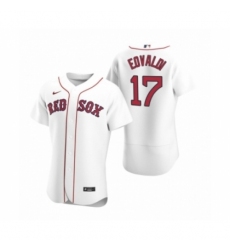Men's Boston Red Sox #17 Nathan Eovaldi Nike White Authentic 2020 Home Jersey