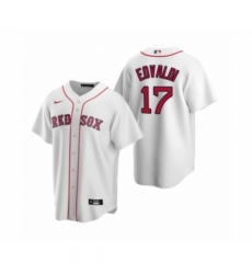 Men's Boston Red Sox #17 Nathan Eovaldi Nike White Replica Home Jersey