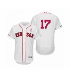 Men's Nathan Eovaldi Boston Red Sox #17 White 2019 Mothers Day flex base Jersey