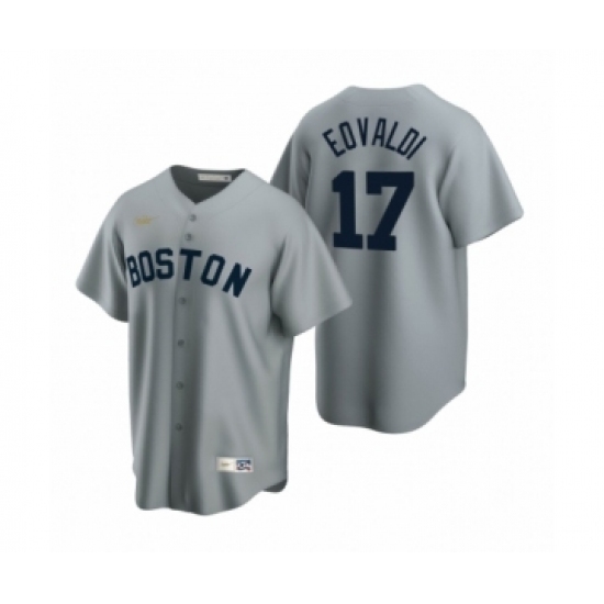 Women's Boston Red Sox #17 Nathan Eovaldi Nike Gray Cooperstown Collection Road Jersey Women's Boston Red Sox #17 Nathan Eovaldi Nike Gray Cooperstown Collection Road Jersey
