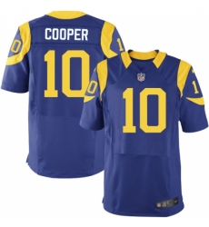 Men's Nike Los Angeles Rams #10 Pharoh Cooper Royal Blue Alternate Vapor Untouchable Elite Player NFL Jersey