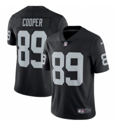 Youth Nike Oakland Raiders #89 Amari Cooper Black Team Color Vapor Untouchable Limited Player NFL Jersey