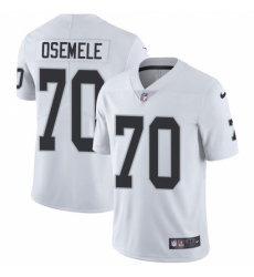 Youth Nike Oakland Raiders #70 Kelechi Osemele White Vapor Untouchable Limited Player NFL Jersey