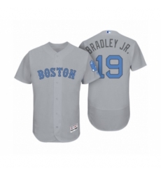 Men Boston Red Sox #19 Jackie Bradley Jr. Gray 2017 Fathers Day Flex Base Jersey