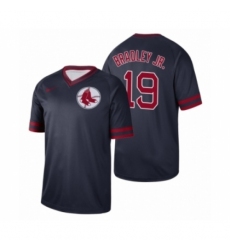 Women's Boston Red Sox #19 Jackie Bradley Jr. Navy Cooperstown Collection Legend Jersey