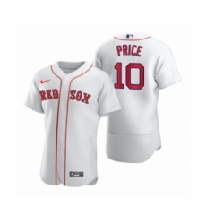 Men Boston Red Sox #10 David Price Nike White 2020 Authentic Jersey
