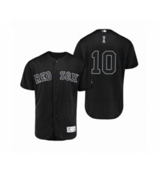 Men Red Sox #10 David Price X Black 2019 Players Weekend Authentic Jersey