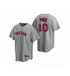 Women's Boston Red Sox #10 David Price Nike Gray Replica Road Jersey