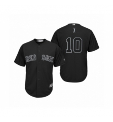 Women's Boston Red Sox #10 David Price X Black 2019 Players Weekend Replica Jersey