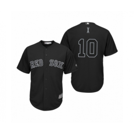 Women's Boston Red Sox #10 David Price X Black 2019 Players Weekend Replica Jersey Women's Boston Red Sox #10 David Price X Black 2019 Players Weekend Replica Jersey