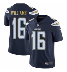 Men's Nike Los Angeles Chargers #16 Tyrell Williams Navy Blue Team Color Vapor Untouchable Limited Player NFL Jersey