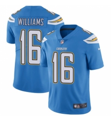 Youth Nike Los Angeles Chargers #16 Tyrell Williams Electric Blue Alternate Vapor Untouchable Limited Player NFL Jersey