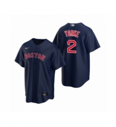 Men's Boston Red Sox #2 Nick Yorke Navy 2020 MLB Draft Replica Alternate Jersey