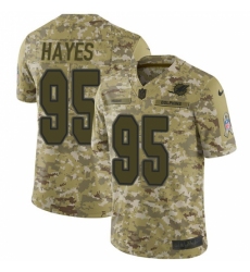 Men's Nike Miami Dolphins #95 William Hayes Limited Camo 2018 Salute to Service NFL Jersey