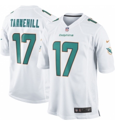 Youth Nike Miami Dolphins #17 Ryan Tannehill Game White NFL Jersey