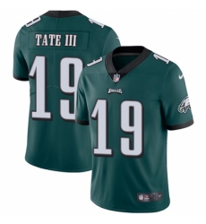 Men's Nike Philadelphia Eagles #19 Golden Tate III Midnight Green Team Color Vapor Untouchable Limited Player NFL Jersey