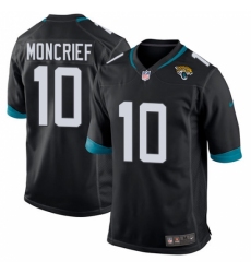 Men's Nike Jacksonville Jaguars #10 Donte Moncrief Game Black Team Color NFL Jersey