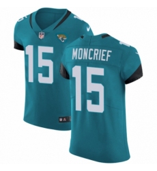 Men's Nike Jacksonville Jaguars #15 Donte Moncrief Black Alternate Vapor Untouchable Elite Player NFL Jersey