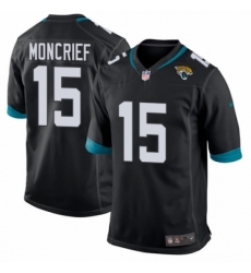 Men's Nike Jacksonville Jaguars #15 Donte Moncrief Game Teal Green Team Color NFL Jersey