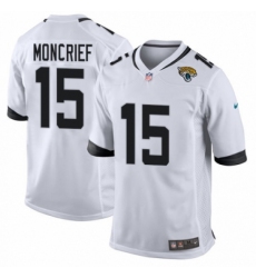 Men's Nike Jacksonville Jaguars #15 Donte Moncrief Game White NFL Jersey
