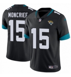 Youth Nike Jacksonville Jaguars #15 Donte Moncrief Teal Green Team Color Vapor Untouchable Limited Player NFL Jersey