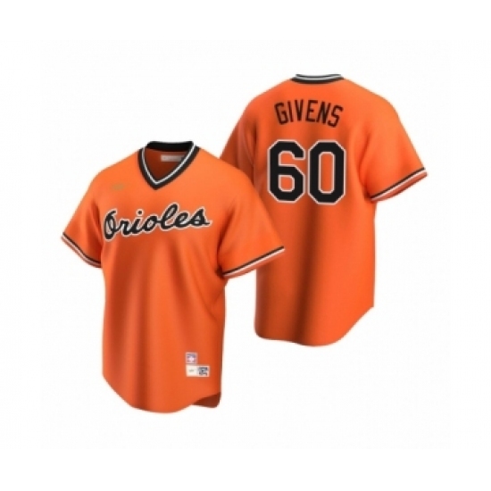 Youth Baltimore Orioles #60 Mychal Givens Nike Orange Cooperstown Collection Alternate Jersey Youth Baltimore Orioles #60 Mychal Givens Nike Orange Cooperstown Collection Alternate Jersey