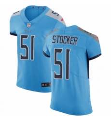 Men's Nike Tennessee Titans #51 Will Compton Light Blue Alternate Vapor Untouchable Elite Player NFL Jersey