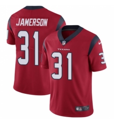 Men's Nike Houston Texans #31 Natrell Jamerson Red Alternate Vapor Untouchable Limited Player NFL Jersey