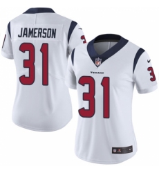 Women's Nike Houston Texans #31 Natrell Jamerson White Vapor Untouchable Limited Player NFL Jersey