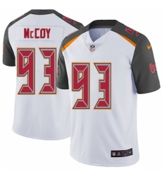 Men's Nike Tampa Bay Buccaneers #93 Gerald McCoy White Vapor Untouchable Limited Player NFL Jersey