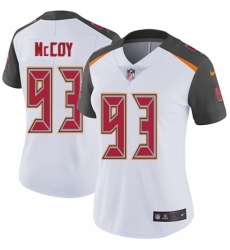 Women's Nike Tampa Bay Buccaneers #93 Gerald McCoy White Vapor Untouchable Limited Player NFL Jersey