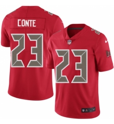 Men's Nike Tampa Bay Buccaneers #23 Chris Conte Limited Red Rush Vapor Untouchable NFL Jersey