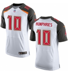 Men's Nike Tampa Bay Buccaneers #10 Adam Humphries Elite White NFL Jersey