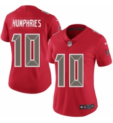 Women's Nike Tampa Bay Buccaneers #10 Adam Humphries Limited Red Rush Vapor Untouchable NFL Jersey