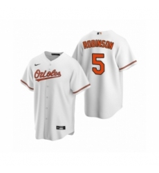 Women's Baltimore Orioles #5 Brooks Robinson Nike White 2020 Replica Home Jersey Women's Baltimore Orioles #5 Brooks Robinson Nike White 2020 Replica Home Jersey