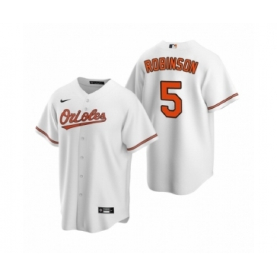Women's Baltimore Orioles #5 Brooks Robinson Nike White 2020 Replica Home Jersey Women's Baltimore Orioles #5 Brooks Robinson Nike White 2020 Replica Home Jersey
