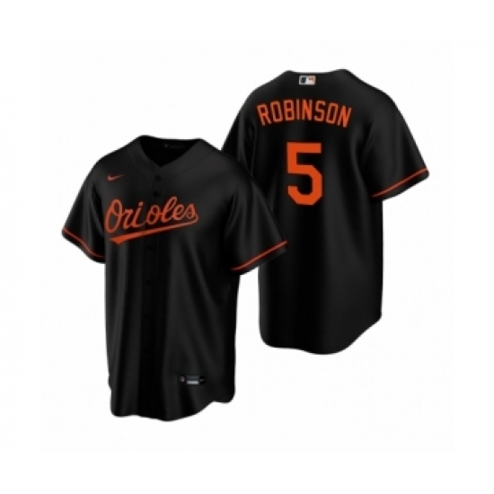 Youth Baltimore Orioles #5 Brooks Robinson Nike Black Replica Alternate Jersey Youth Baltimore Orioles #5 Brooks Robinson Nike Black Replica Alternate Jersey
