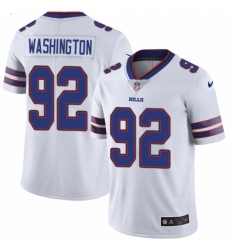 Youth Nike Buffalo Bills #92 Adolphus Washington White Vapor Untouchable Limited Player NFL Jersey