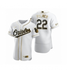 Men Baltimore Orioles #22 Jim Palmer Nike White Authentic Golden Edition Jersey Men Baltimore Orioles #22 Jim Palmer Nike White Authentic Golden Edition Jersey
