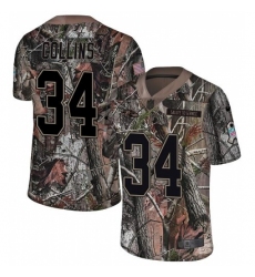 Men's Nike Baltimore Ravens #34 Alex Collins Limited Camo Salute to Service NFL Jersey