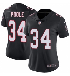 Women's Nike Atlanta Falcons #34 Brian Poole Black Alternate Vapor Untouchable Limited Player NFL Jersey
