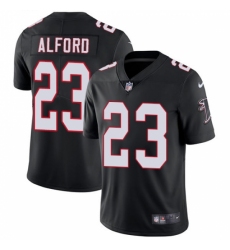 Youth Nike Atlanta Falcons #23 Robert Alford Black Alternate Vapor Untouchable Limited Player NFL Jersey