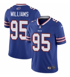 Men's Nike Buffalo Bills #95 Kyle Williams Royal Blue Team Color Vapor Untouchable Limited Player NFL Jersey