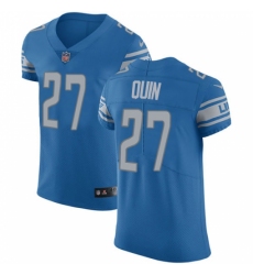 Men's Nike Detroit Lions #27 Glover Quin Light Blue Team Color Vapor Untouchable Elite Player NFL Jersey