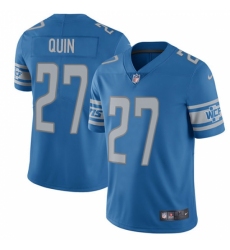 Men's Nike Detroit Lions #27 Glover Quin Limited Light Blue Team Color Vapor Untouchable NFL Jersey