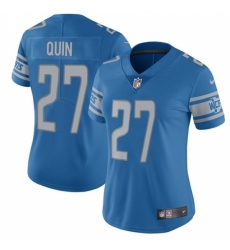 Women's Nike Detroit Lions #27 Glover Quin Limited Light Blue Team Color Vapor Untouchable NFL Jersey