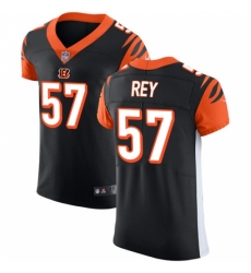 Men's Nike Cincinnati Bengals #57 Vincent Rey Black Team Color Vapor Untouchable Elite Player NFL Jersey