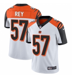 Men's Nike Cincinnati Bengals #57 Vincent Rey Vapor Untouchable Limited White NFL Jersey