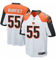 Men's Nike Cincinnati Bengals #55 Vontaze Burfict Game White NFL Jersey